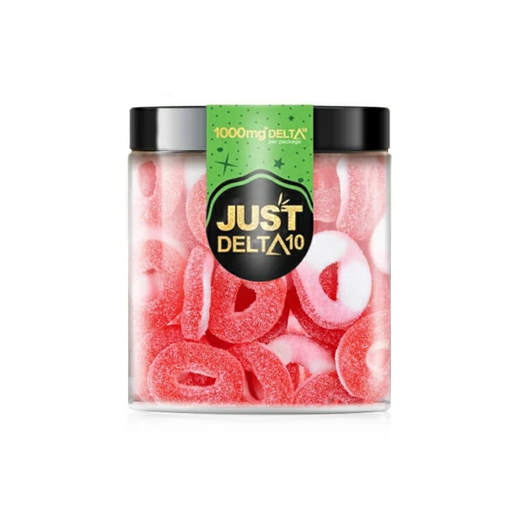 Delta-10-THC-Gummies-Watermelon-Rings